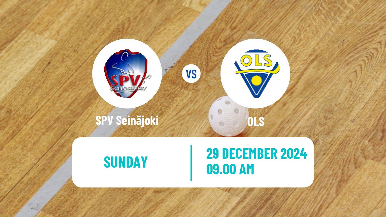 Floorball Finnish F-Liiga SPV Seinäjoki - OLS