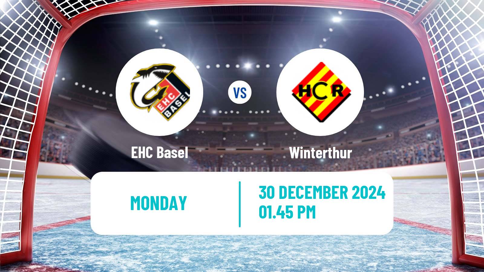 Hockey Swiss League Hockey EHC Basel - Winterthur