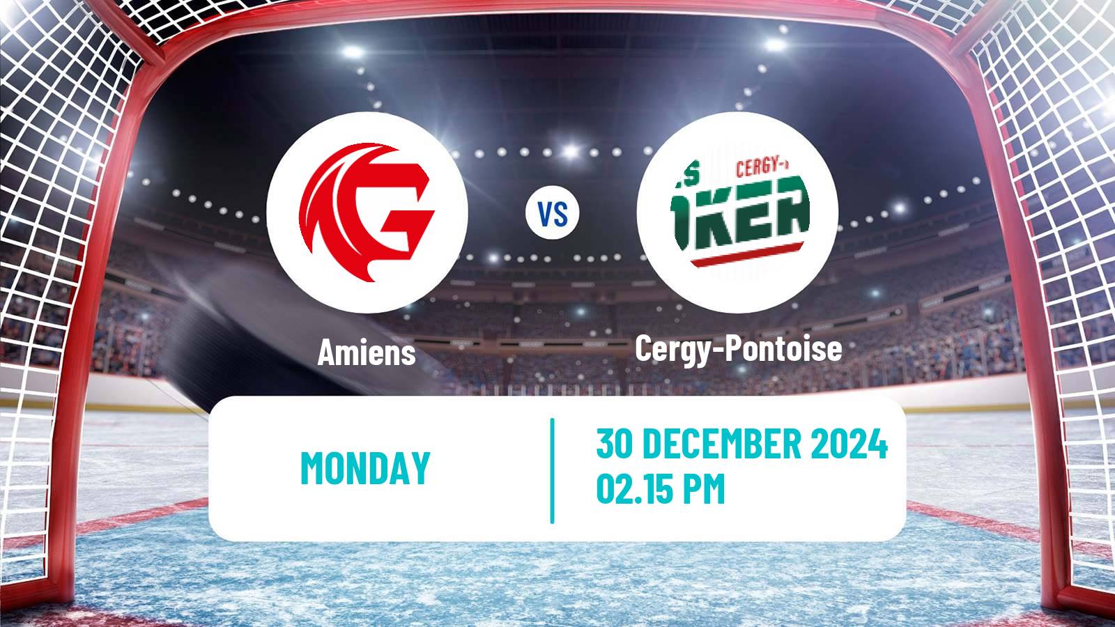 Hockey French Ligue Magnus Amiens - Cergy-Pontoise