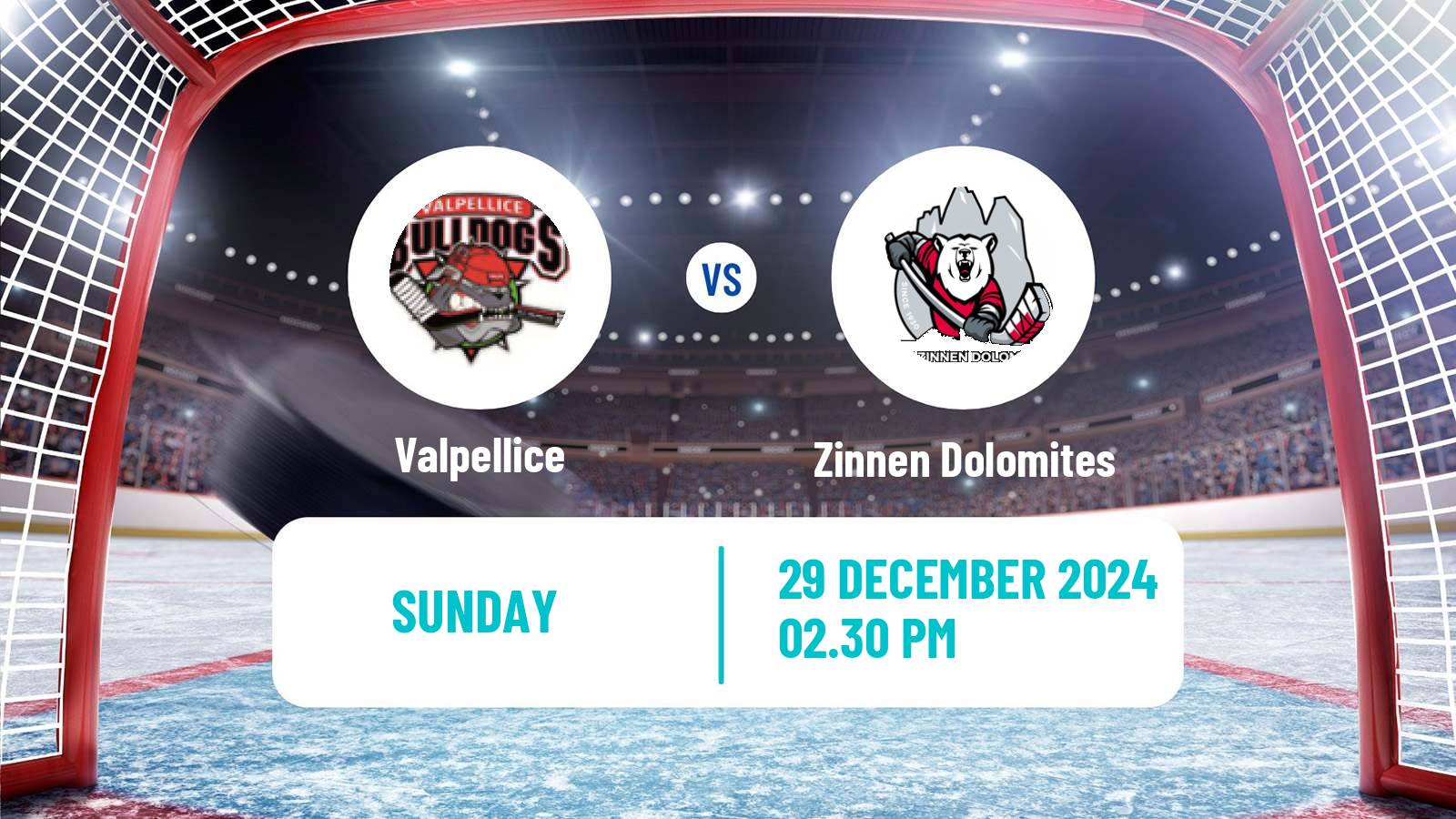 Hockey Italian IHL Valpellice - Zinnen Dolomites