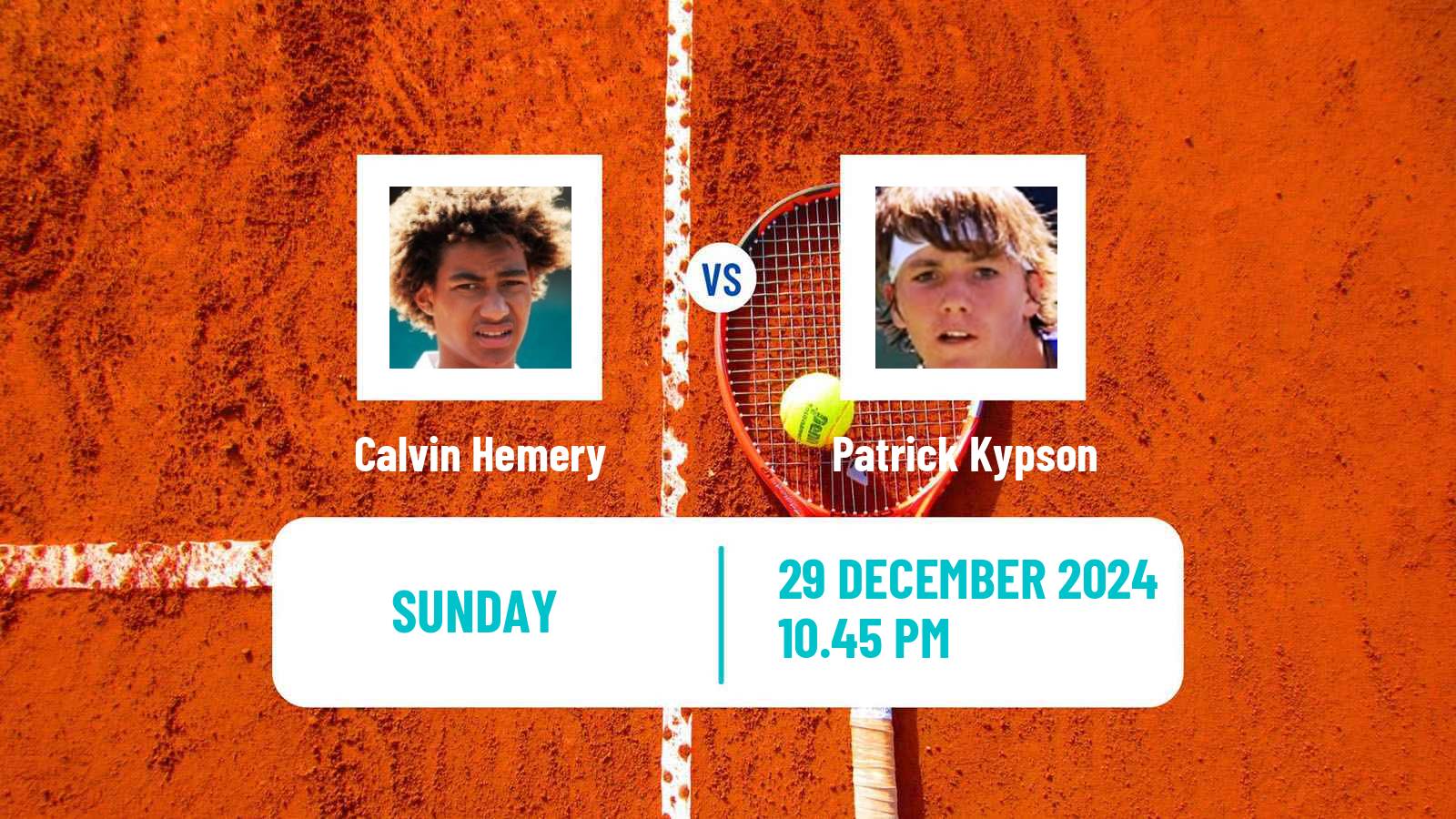 Tennis Canberra Challenger Men Calvin Hemery - Patrick Kypson