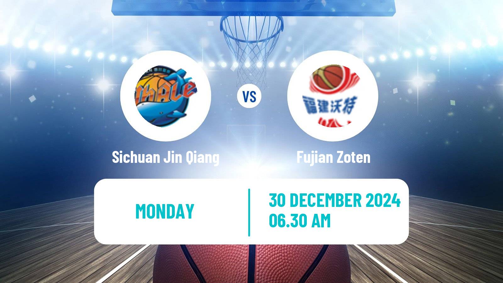 Basketball WCBA Sichuan Jin Qiang - Fujian Zoten