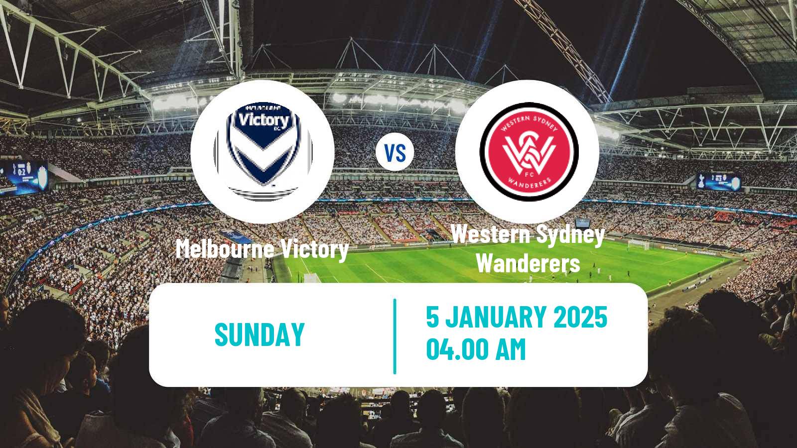 Soccer Australian A-League Women Melbourne Victory - Western Sydney Wanderers