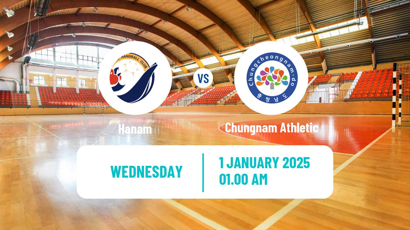 Handball South Korean 1st League Handball Hanam - Chungnam Athletic