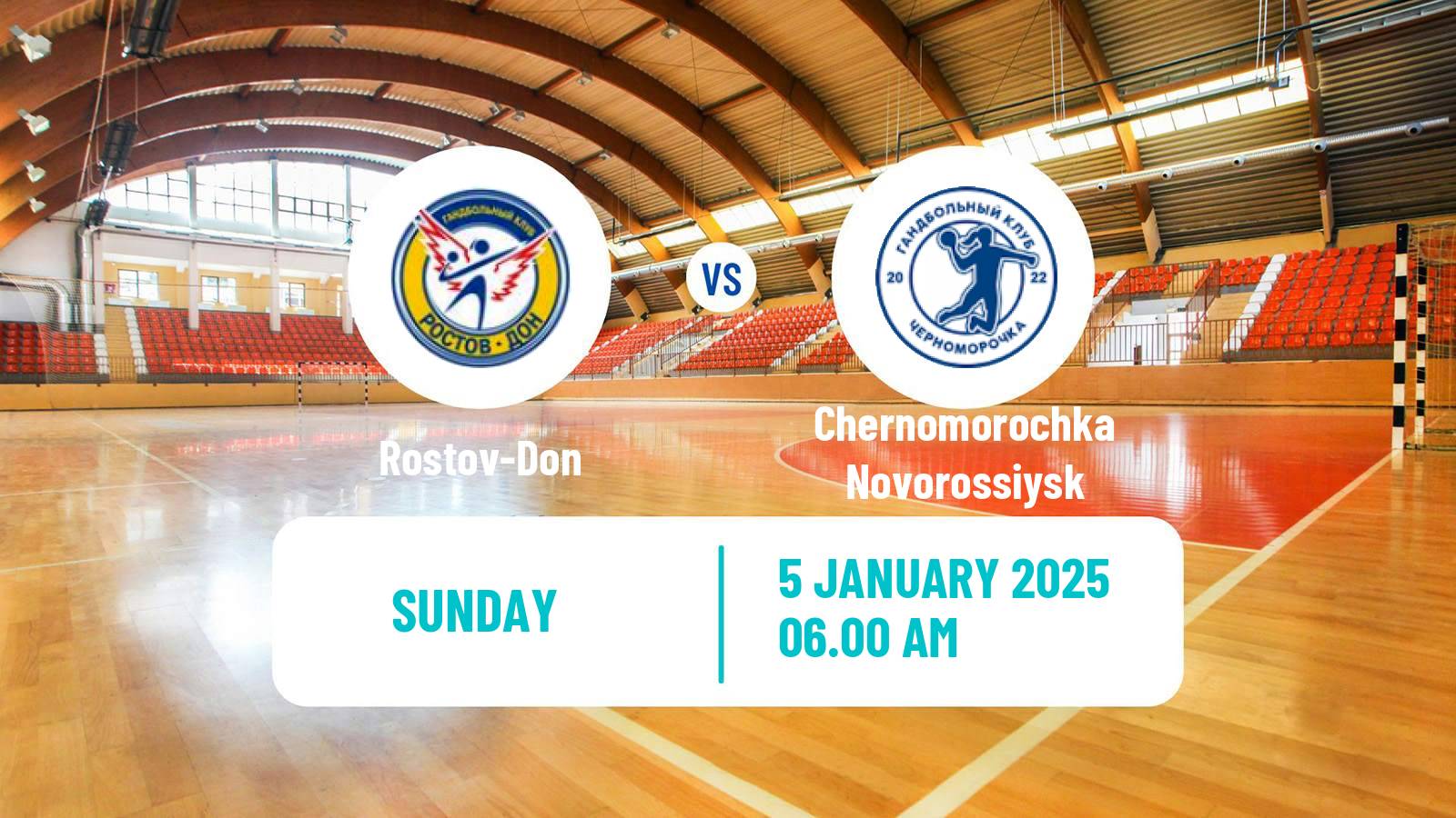 Handball Russian Superleague Handball Women Rostov-Don - Chernomorochka Novorossiysk