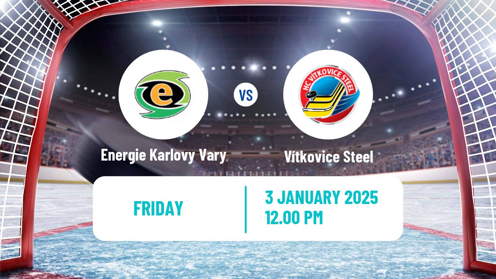 Hockey Czech Extraliga Energie Karlovy Vary - Vítkovice Steel