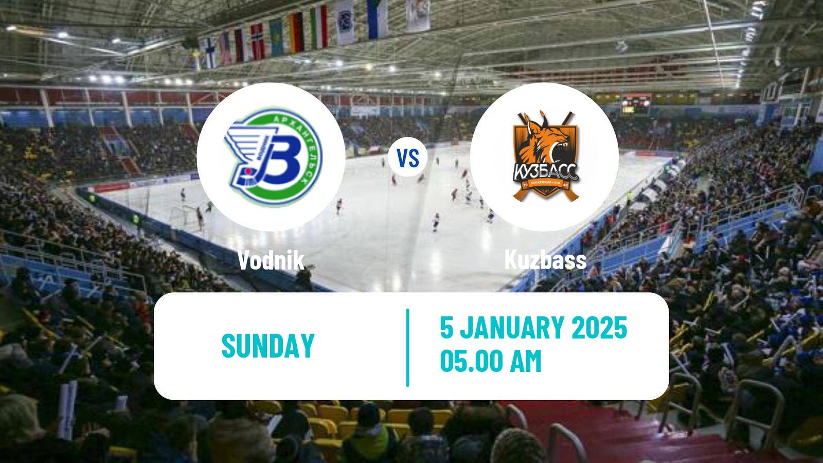 Bandy Russian Super Cup Bandy Vodnik - Kuzbass