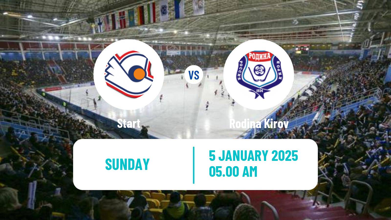 Bandy Russian Super League Bandy Start - Rodina