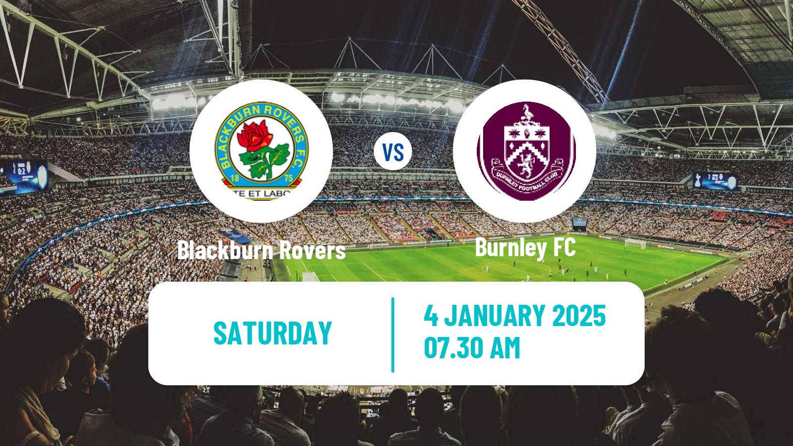 Soccer English League Championship Blackburn Rovers - Burnley