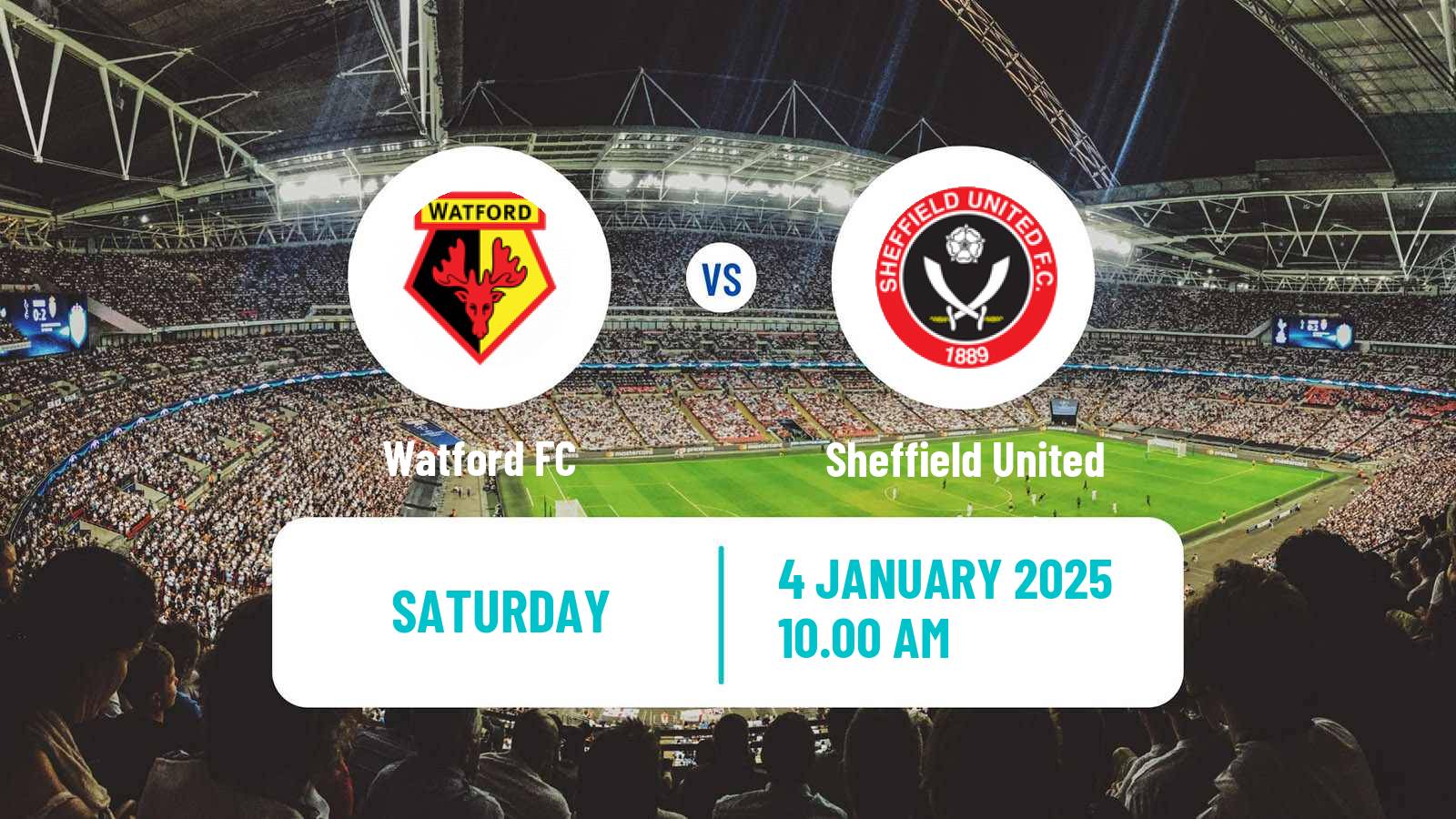 Soccer English League Championship Watford - Sheffield United