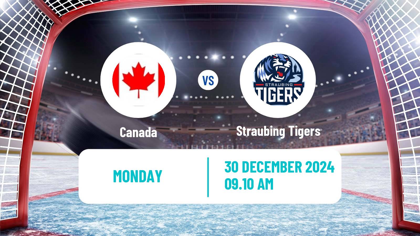 Hockey Spengler Cup Canada - Straubing Tigers