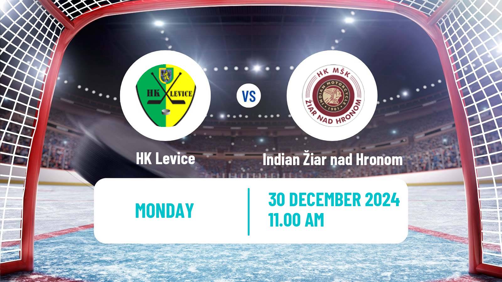 Hockey Slovak 1 Liga Hockey Levice - Indian Žiar nad Hronom