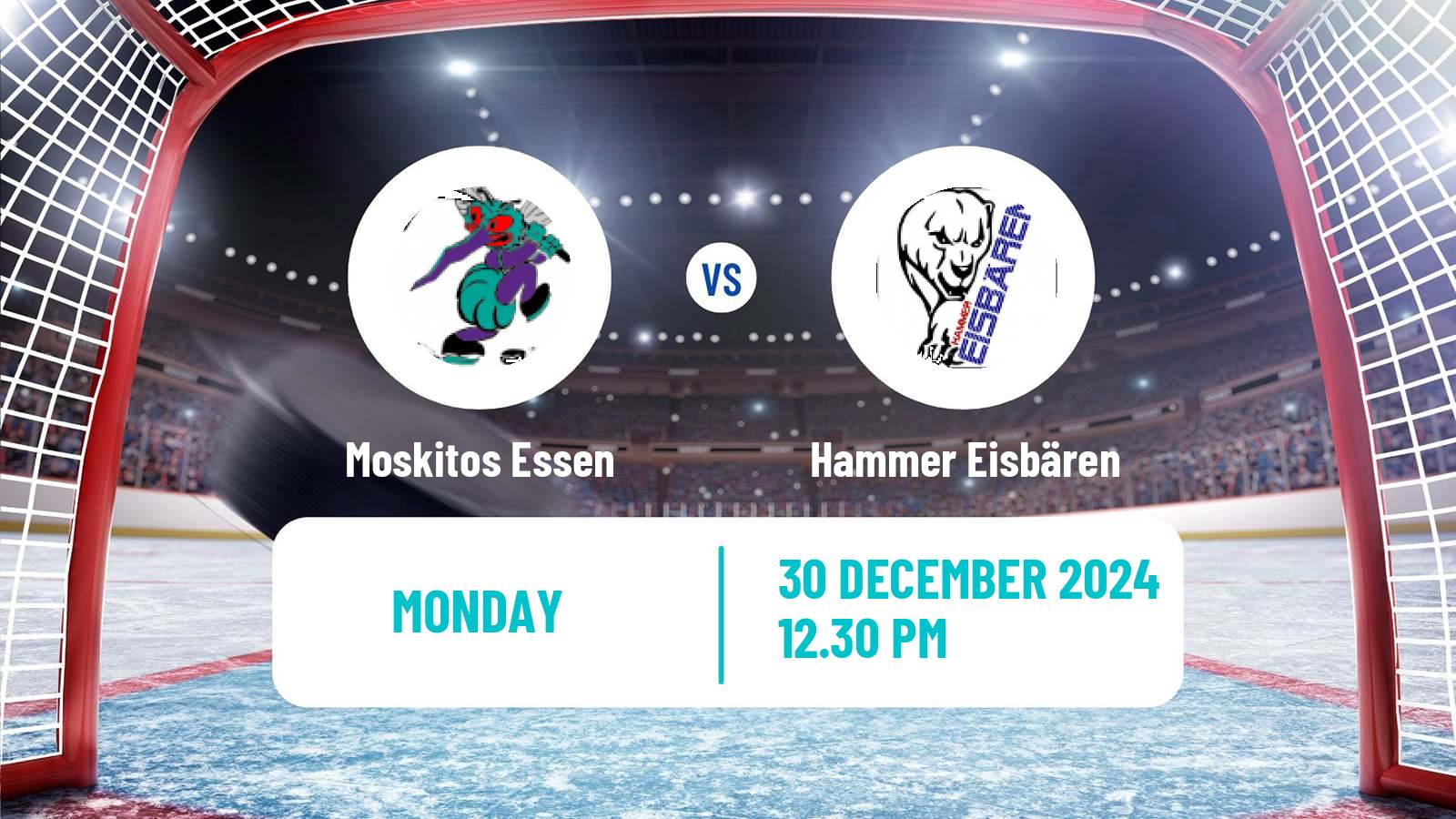 Hockey German Oberliga North Hockey Moskitos Essen - Hammer Eisbären