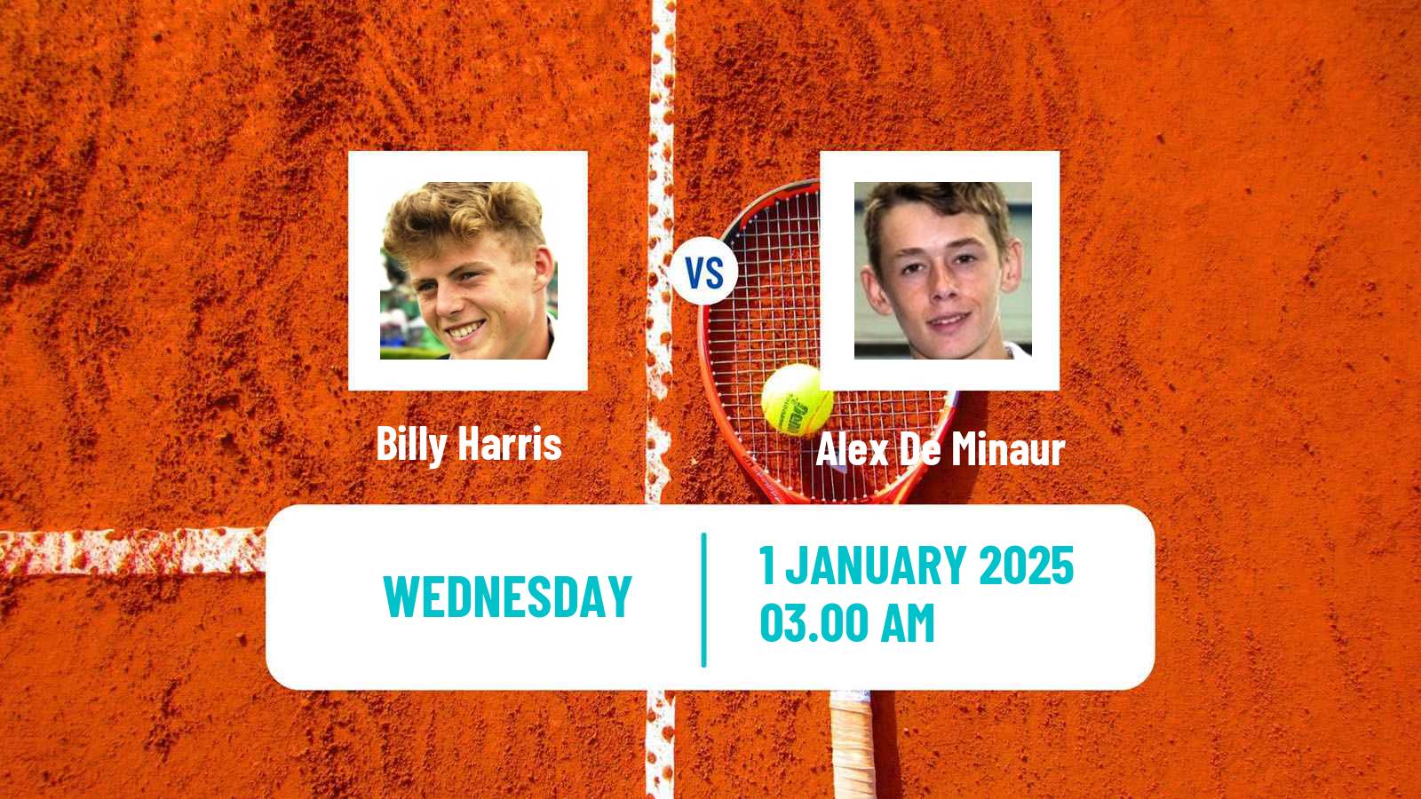 Tennis ATP United Cup Billy Harris - Alex De Minaur