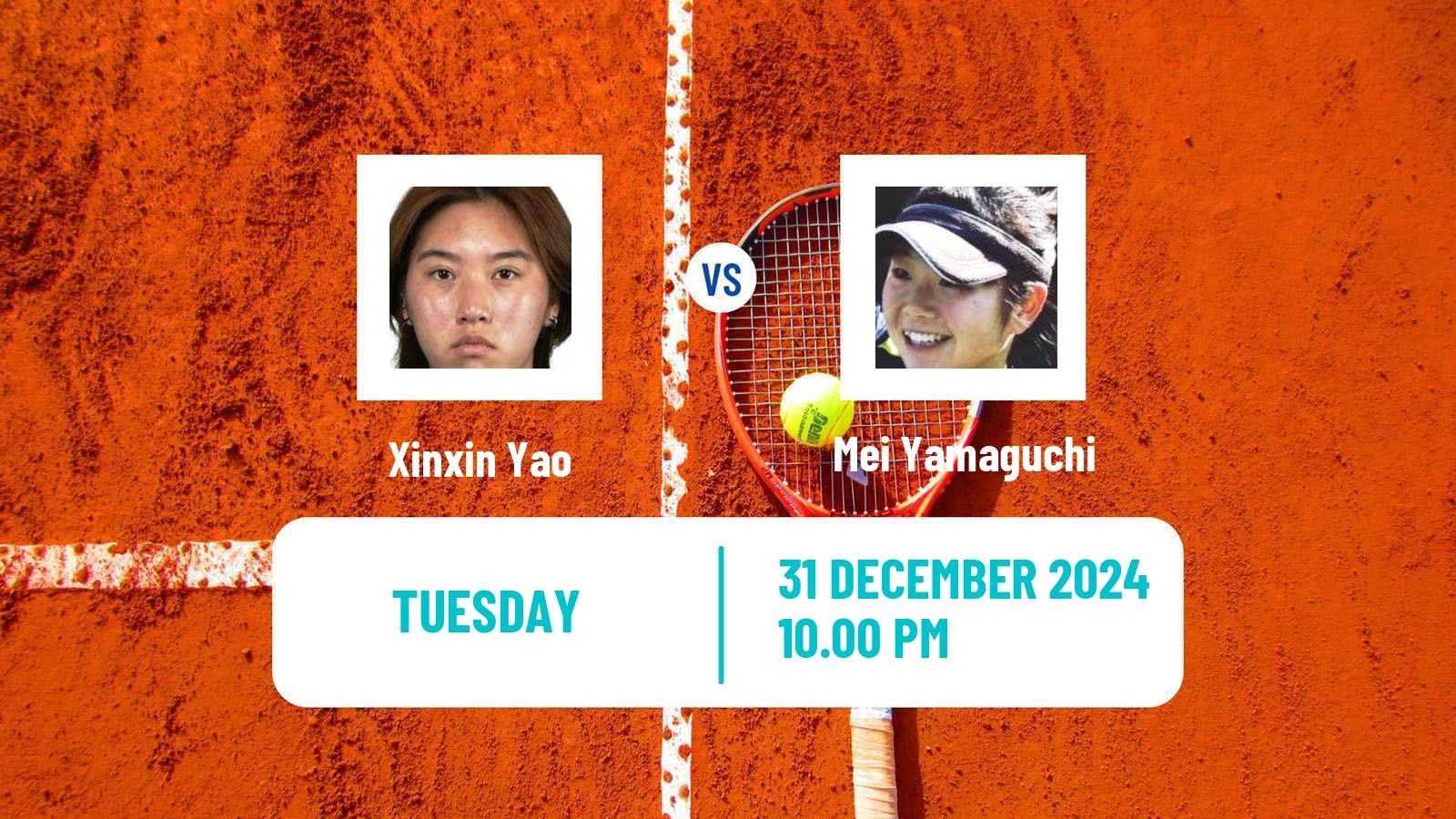 Tennis ITF W75 Nonthaburi Women Xinxin Yao - Mei Yamaguchi