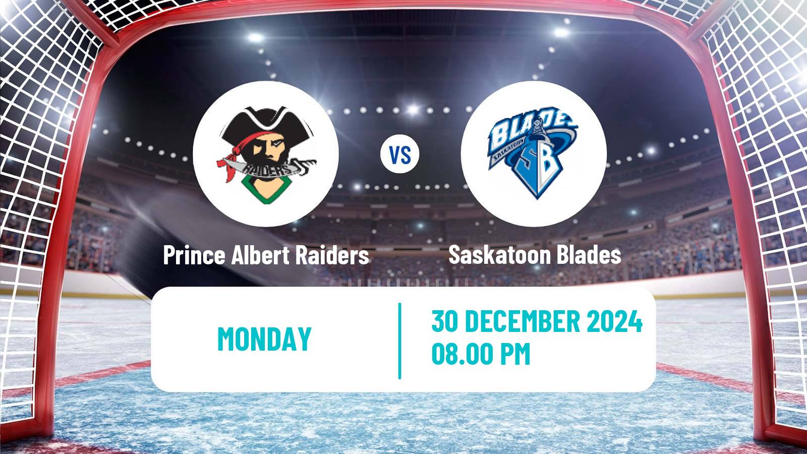 Hockey WHL Prince Albert Raiders - Saskatoon Blades