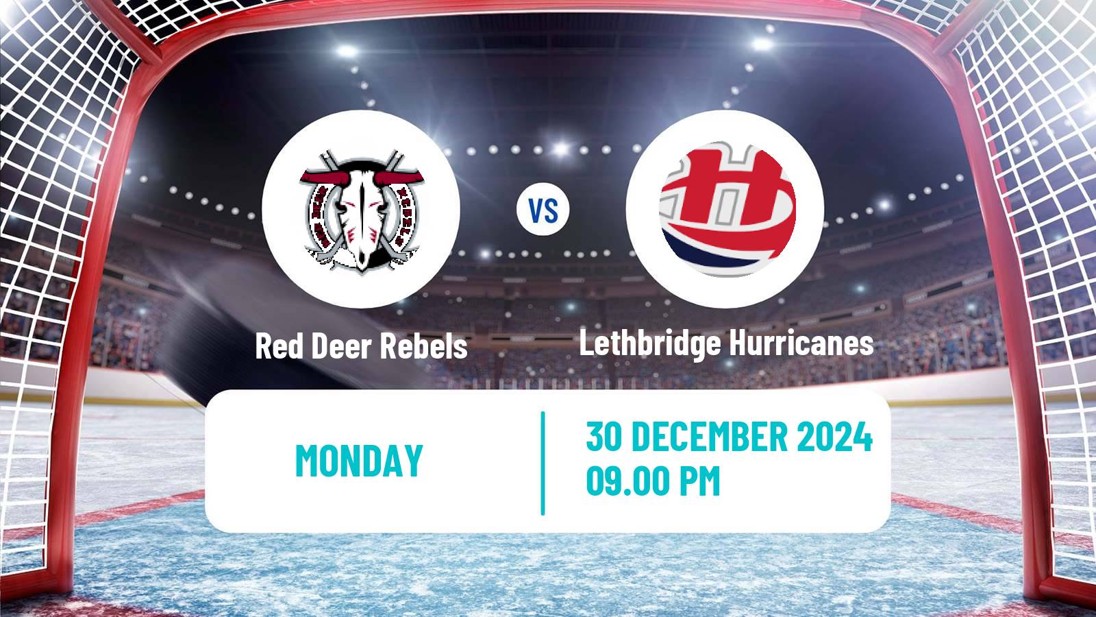 Hockey WHL Red Deer Rebels - Lethbridge Hurricanes