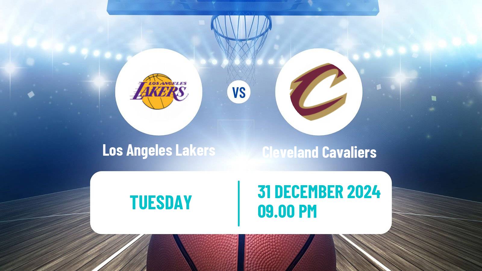 Basketball NBA Los Angeles Lakers - Cleveland Cavaliers