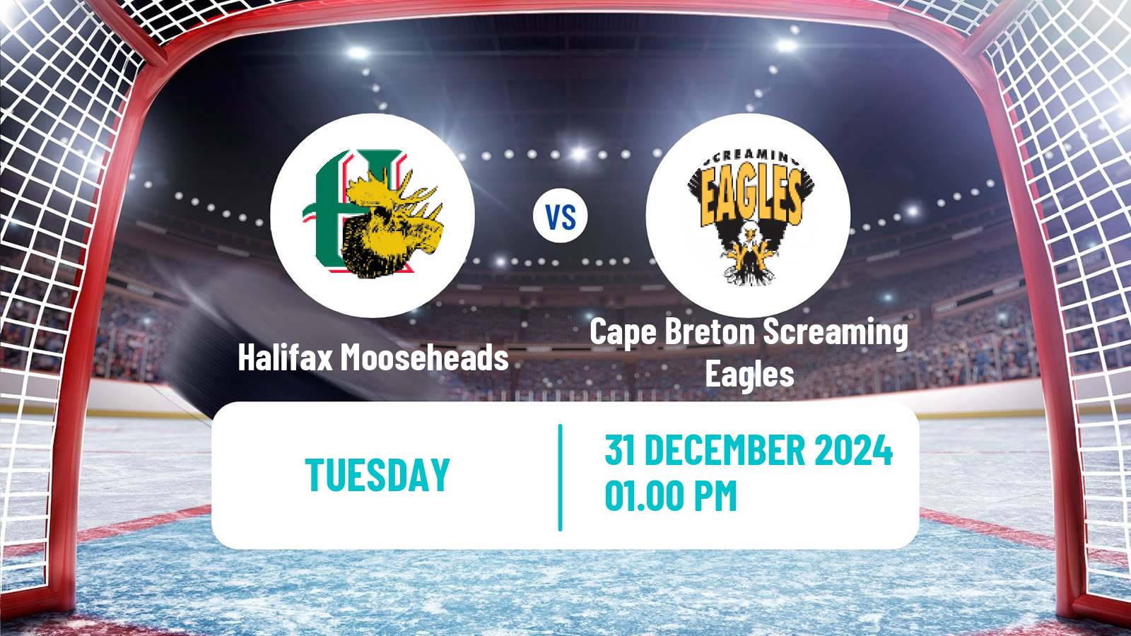 Hockey QMJHL Halifax Mooseheads - Cape Breton Screaming Eagles