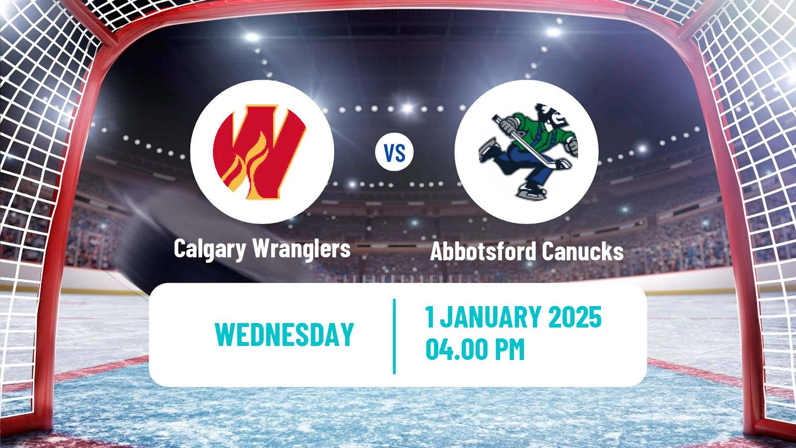 Hockey AHL Calgary Wranglers - Abbotsford Canucks