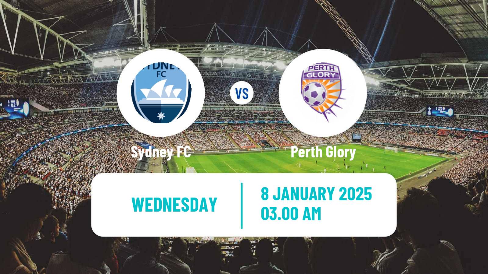 Soccer Australian A-League Sydney - Perth Glory