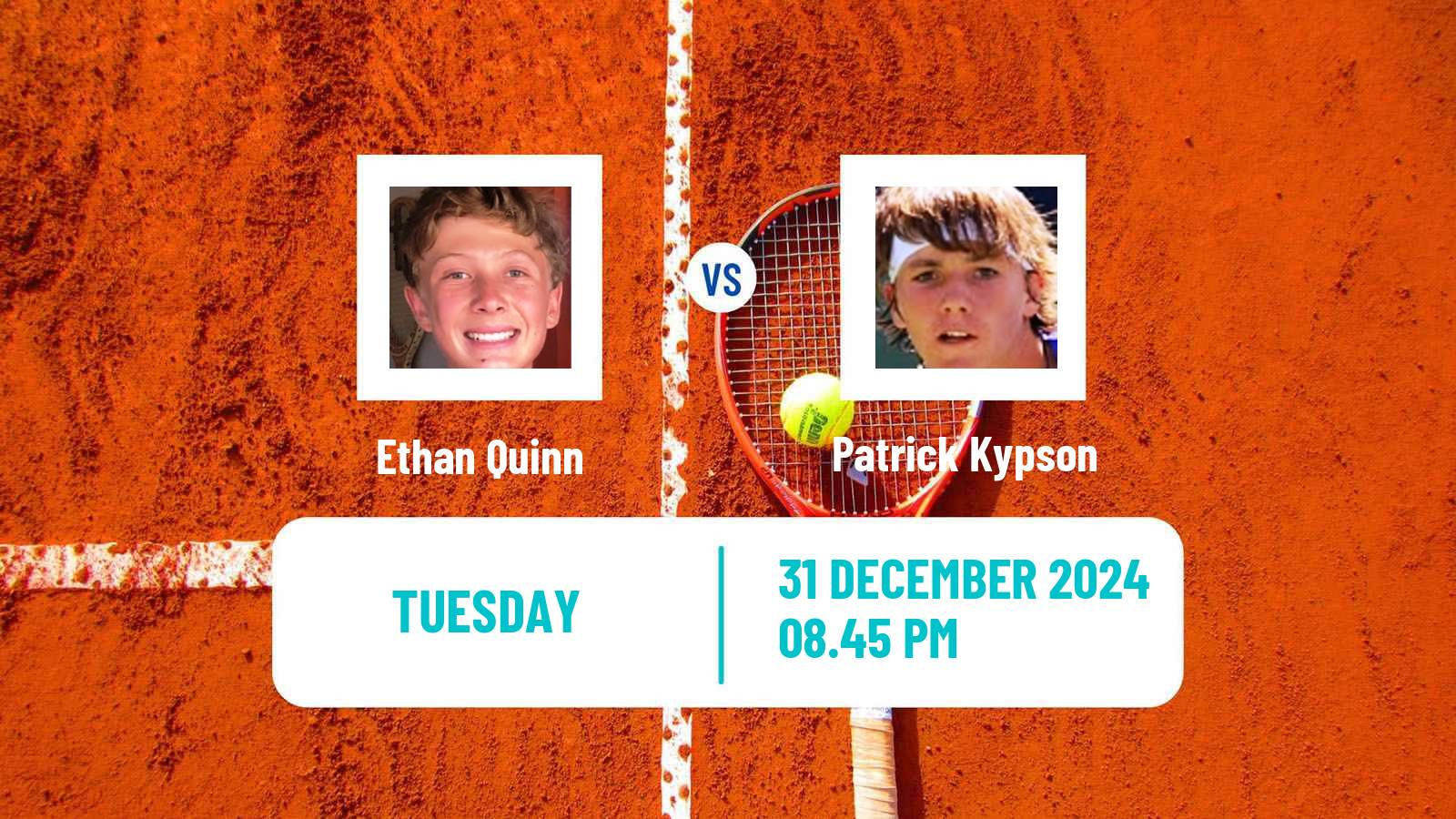 Tennis Canberra Challenger Men Ethan Quinn - Patrick Kypson