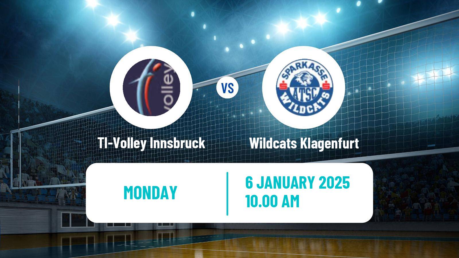 Volleyball Austrian Volley League Women TI-Volley Innsbruck - Wildcats Klagenfurt