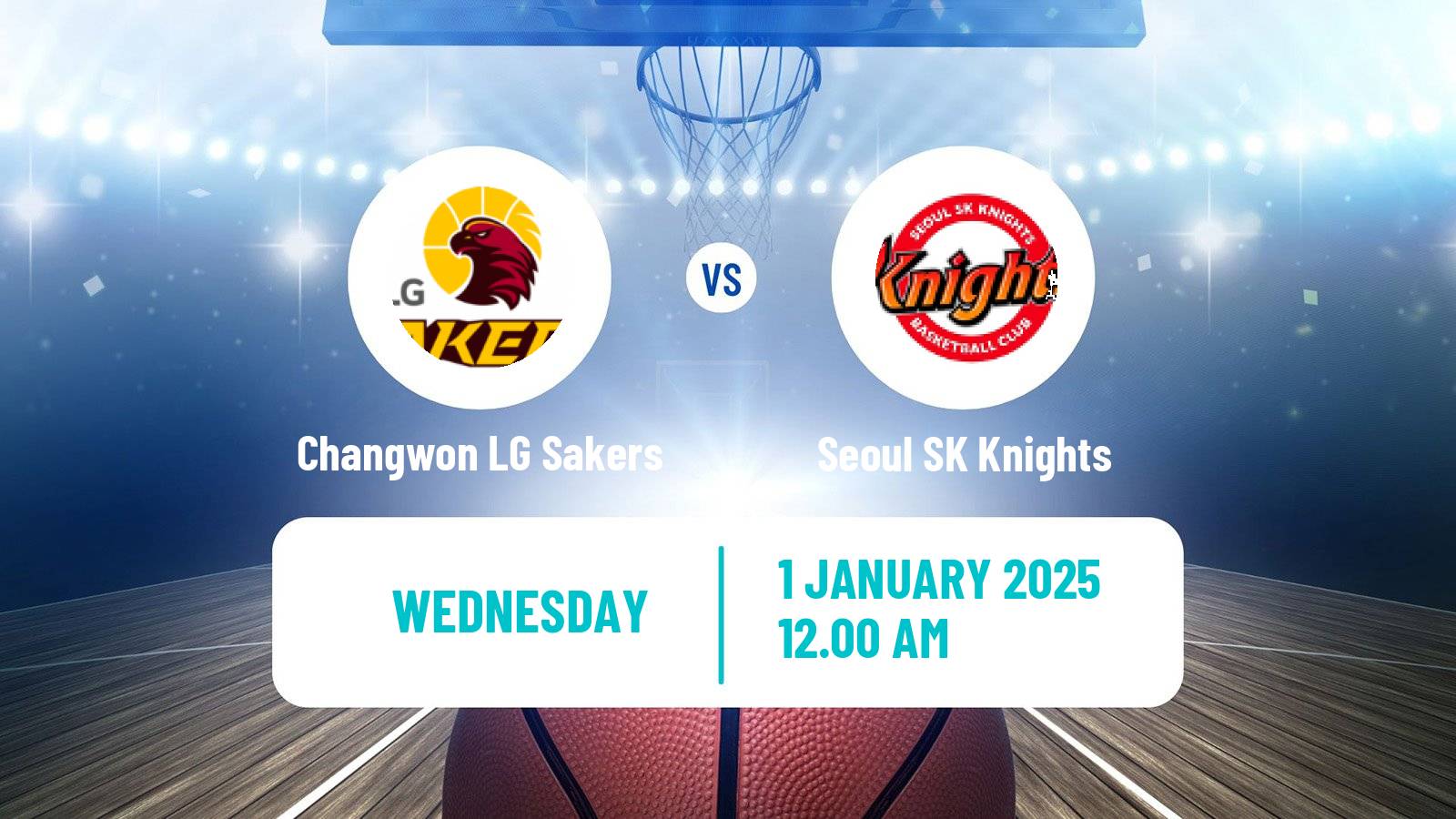 Basketball KBL Changwon LG Sakers - Seoul SK Knights