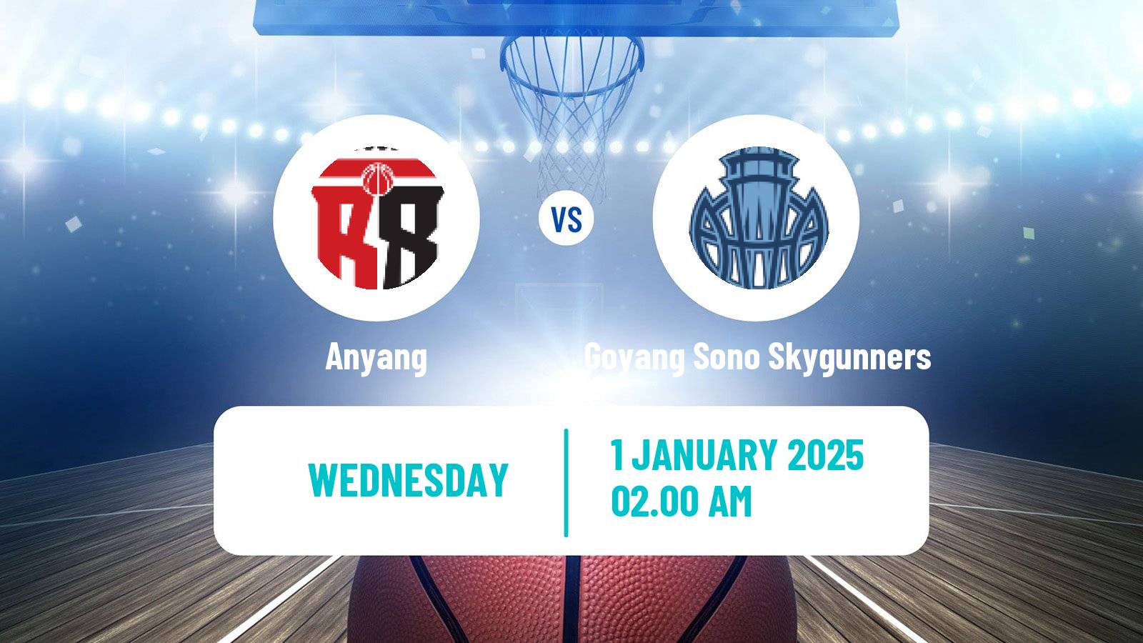 Basketball KBL Anyang - Goyang Sono Skygunners