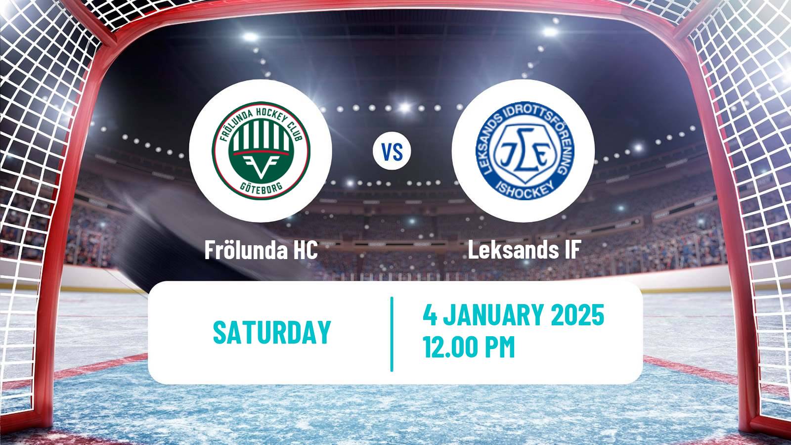 Hockey SHL Frölunda - Leksand