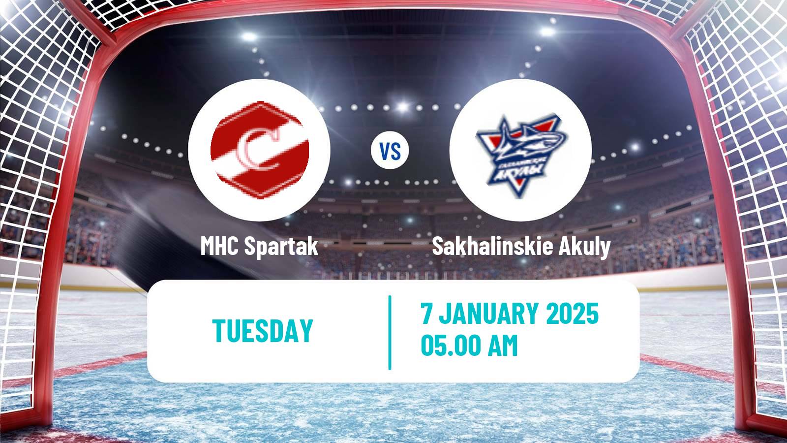 Hockey MHL MHC Spartak - Sakhalinskie Akuly