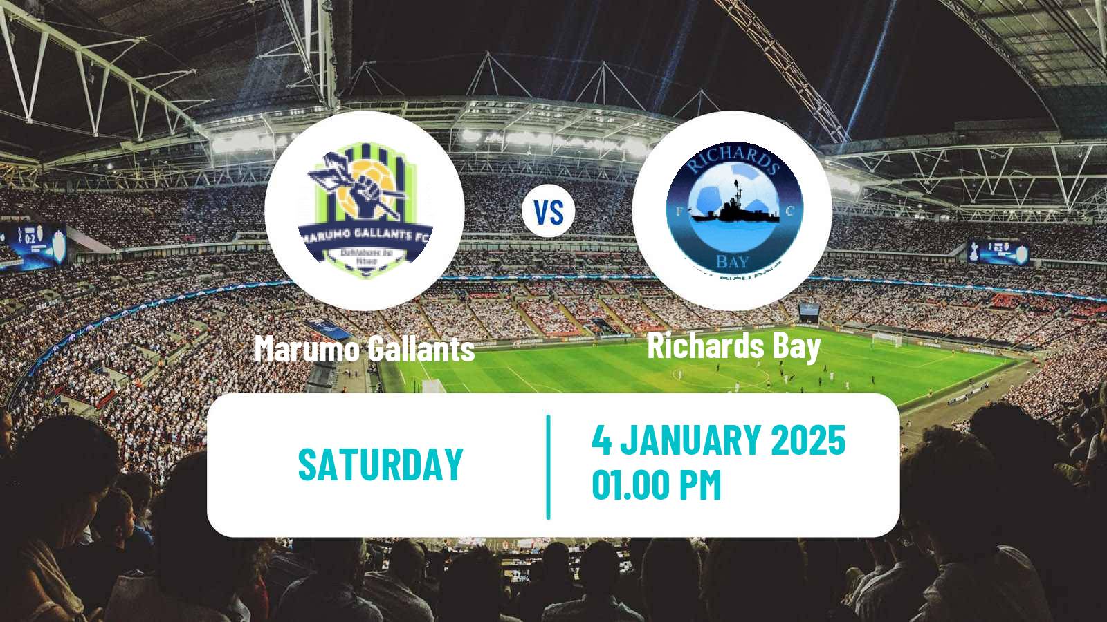 Soccer South African Premier Soccer League Marumo Gallants - Richards Bay