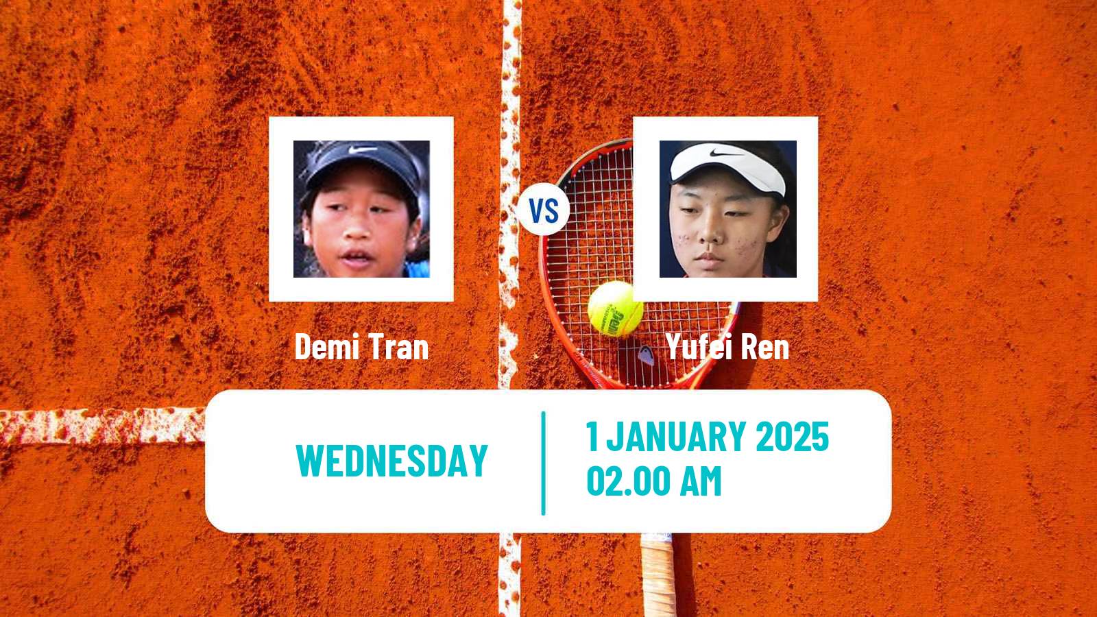 Tennis ITF W35 Nairobi Women Demi Tran - Yufei Ren