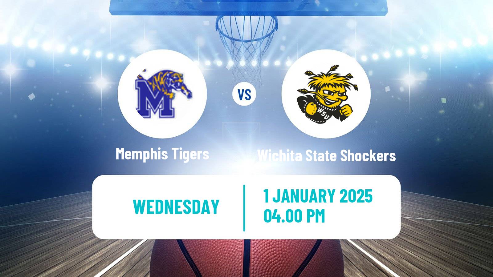 Basketball NCAA College Basketball Women Memphis Tigers - Wichita State Shockers