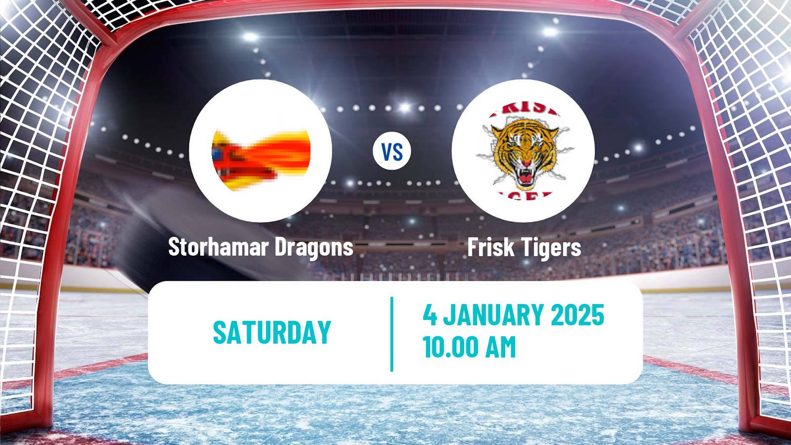 Hockey Norwegian Ligaen Hockey Storhamar Dragons - Frisk Tigers