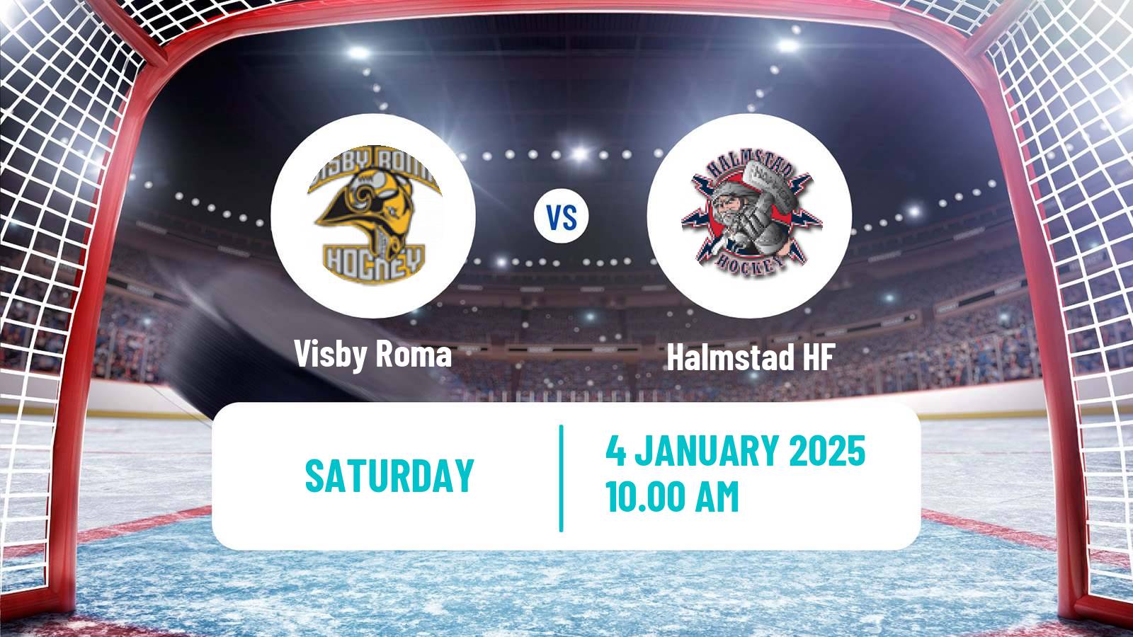 Hockey Swedish Hockey AllEttan Södra Visby Roma - Halmstad