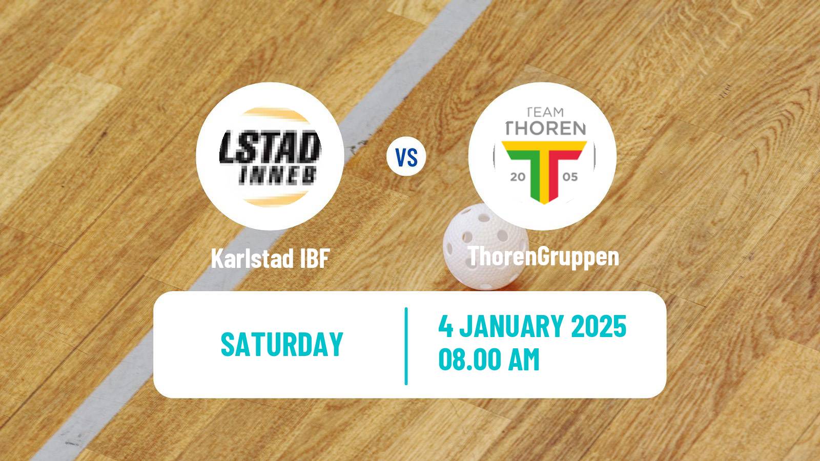 Floorball Swedish Superligan Floorball Women Karlstad IBF - ThorenGruppen