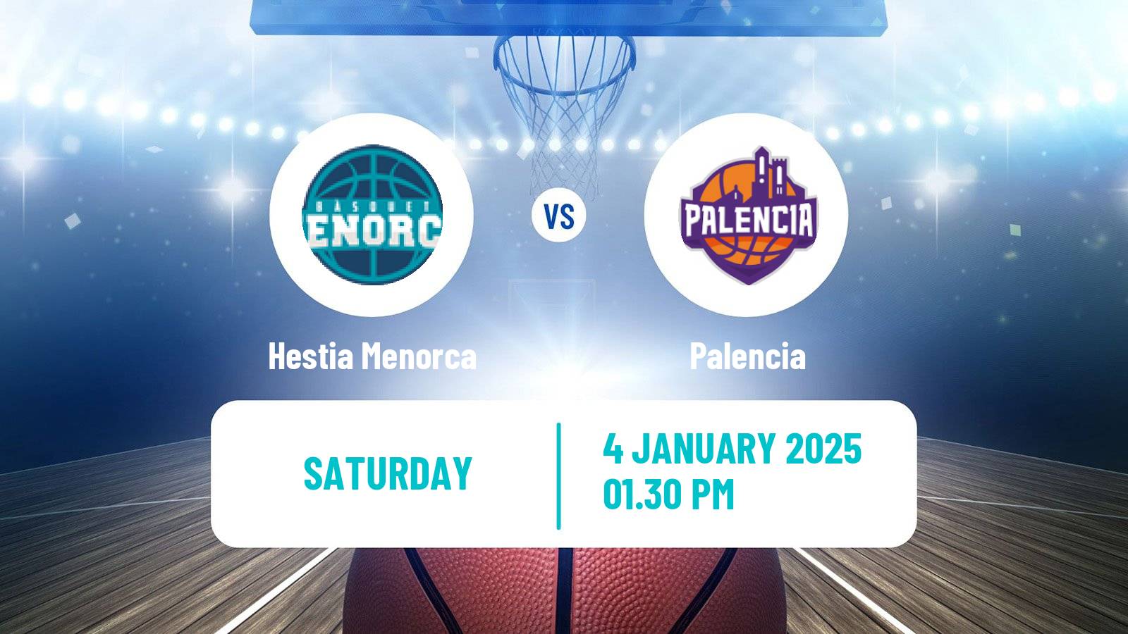 Basketball Spanish LEB Oro Hestia Menorca - Palencia