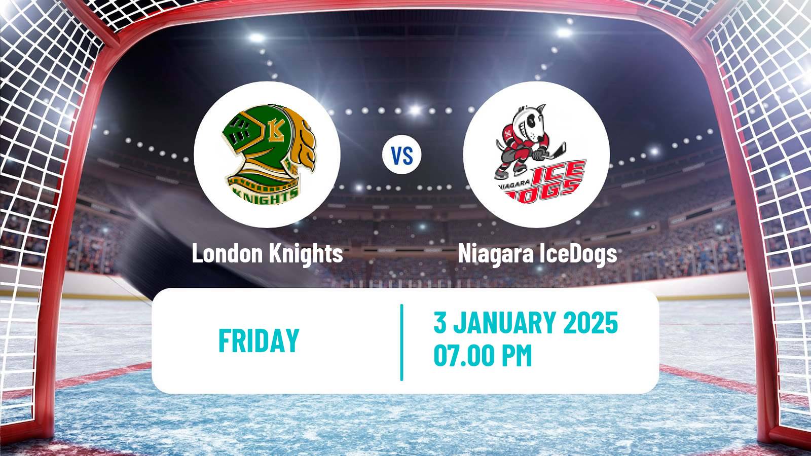 Hockey OHL London Knights - Niagara IceDogs