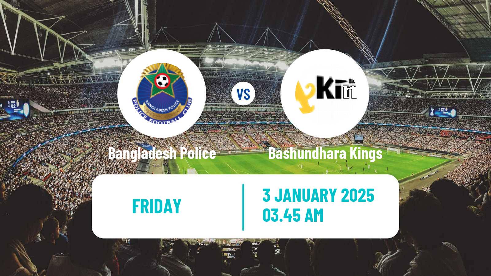 Soccer Bangladesh Premier League Football Bangladesh Police - Bashundhara Kings