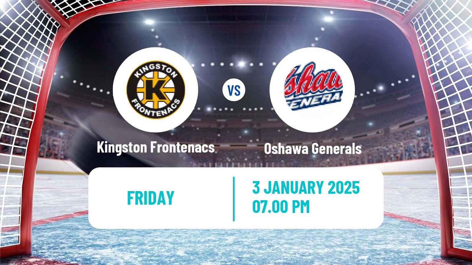 Hockey OHL Kingston Frontenacs - Oshawa Generals