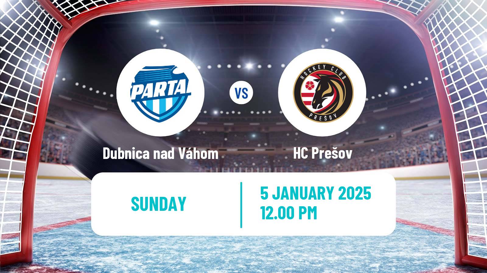 Hockey Slovak 1 Liga Hockey Dubnica nad Váhom - Prešov