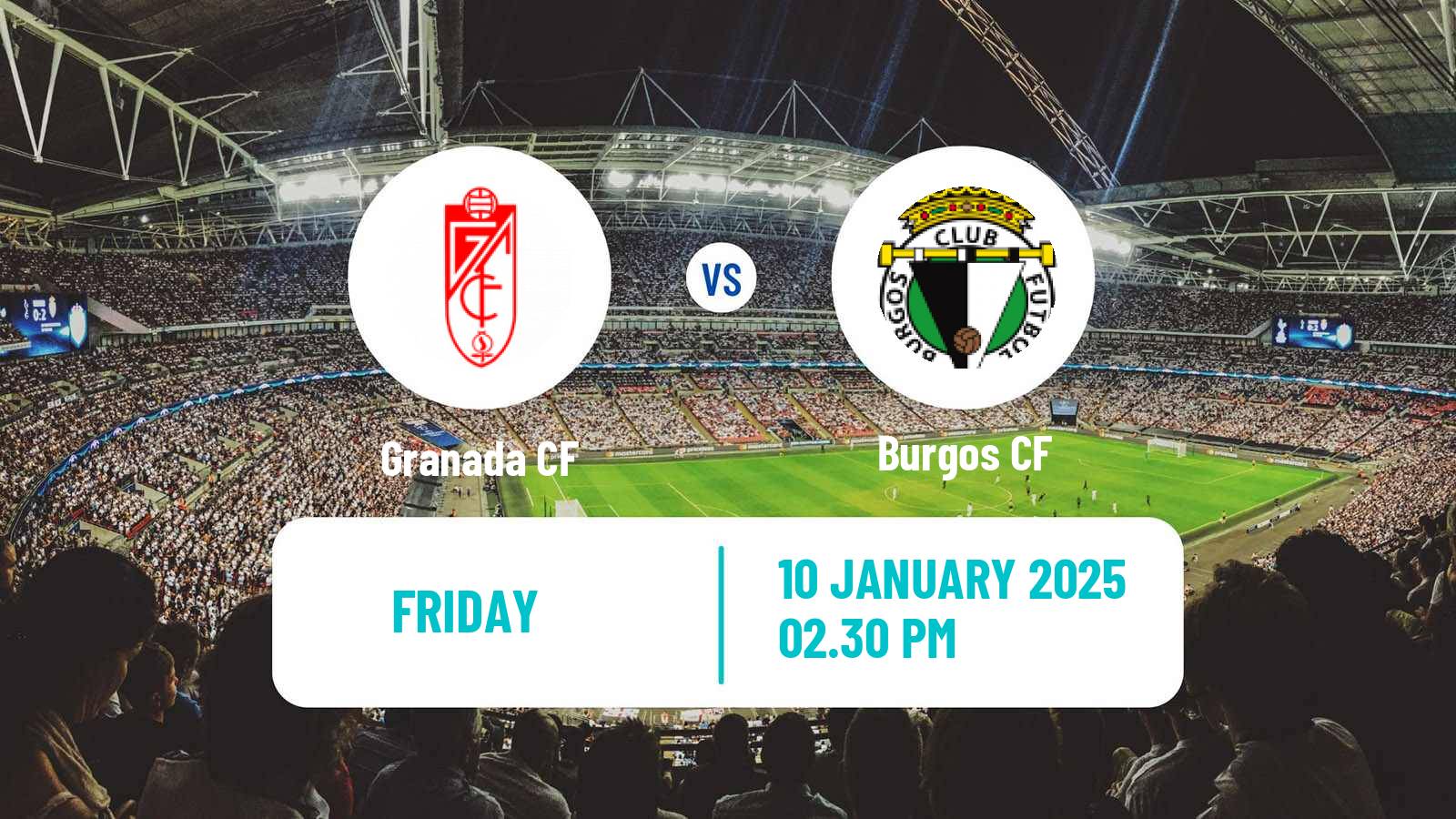 Soccer Spanish LaLiga2 Granada - Burgos