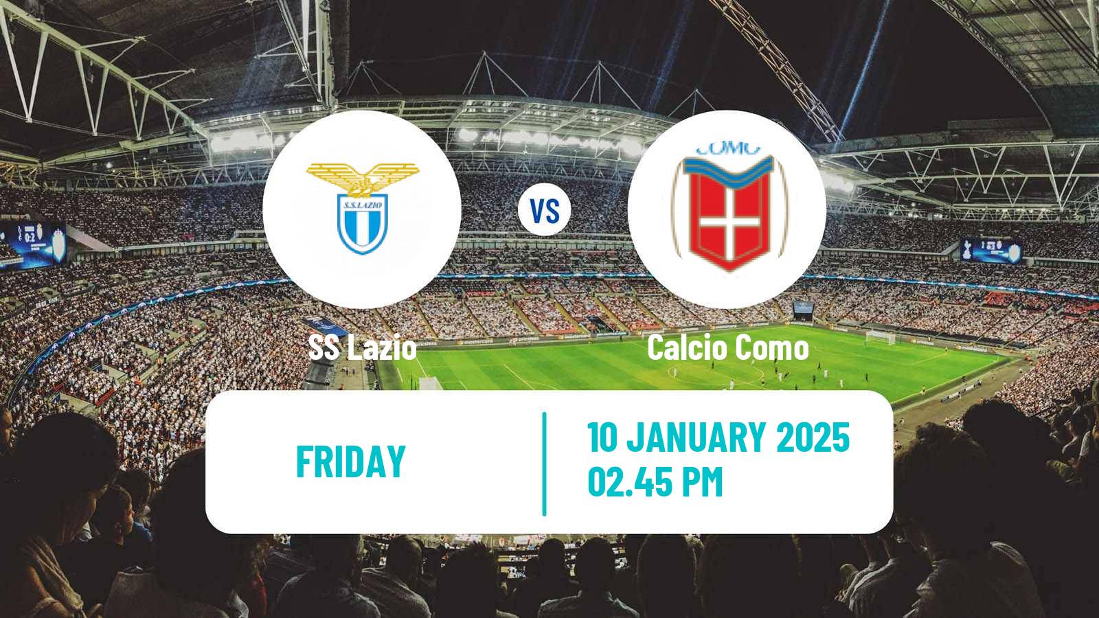 Soccer Italian Serie A Lazio - Como