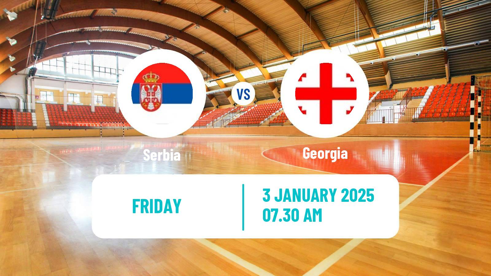 Handball Friendly International Handball Serbia - Georgia