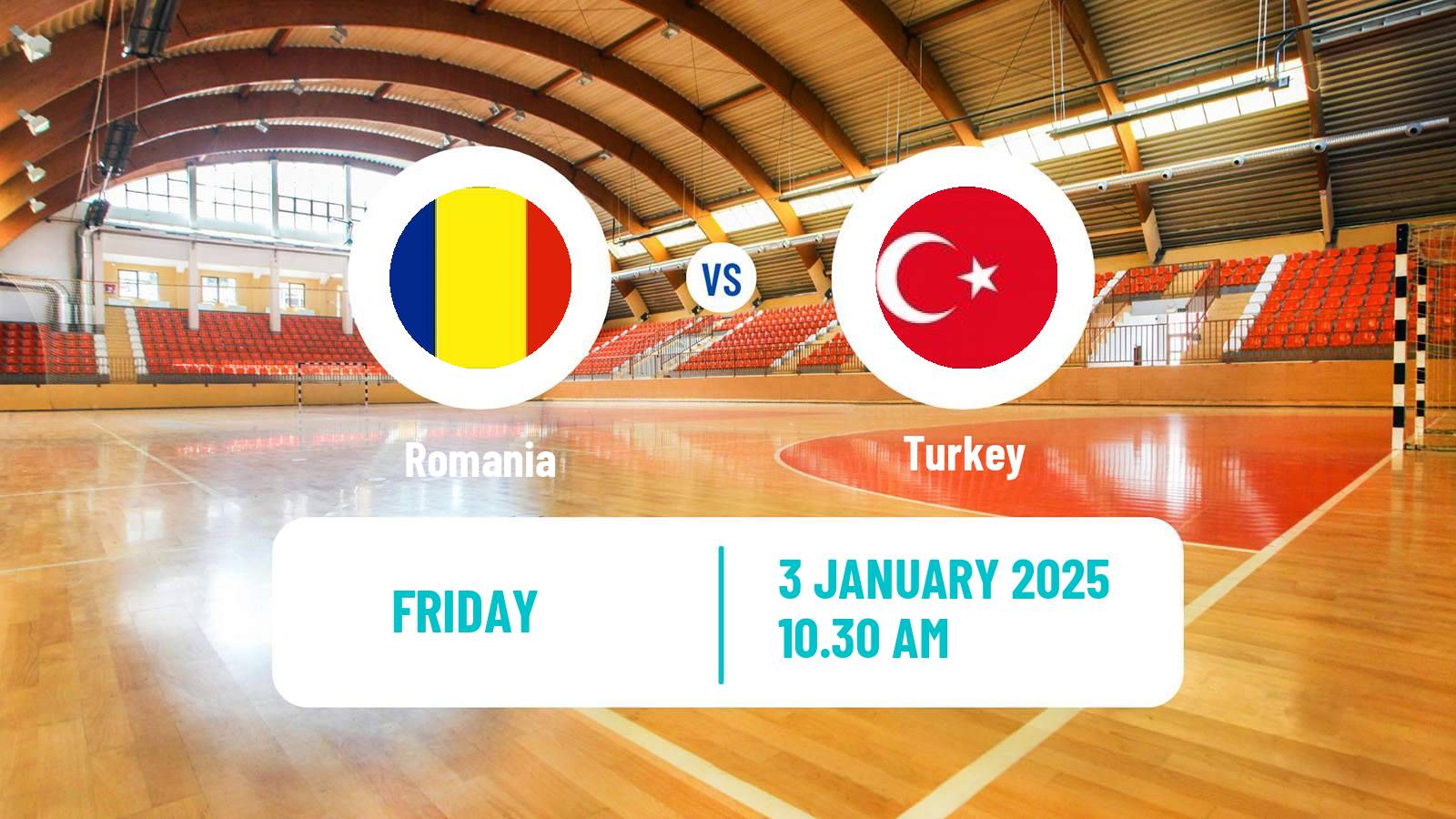 Handball Friendly International Handball Romania - Turkey