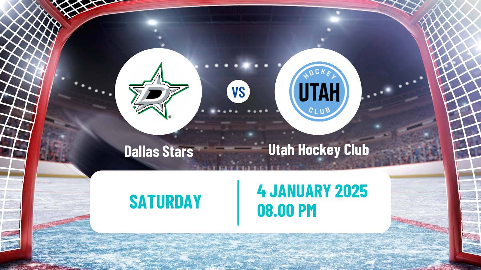 Hockey NHL Dallas Stars - Utah Hockey Club