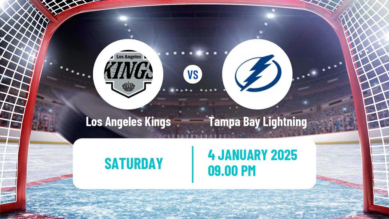 Hockey NHL Los Angeles Kings - Tampa Bay Lightning