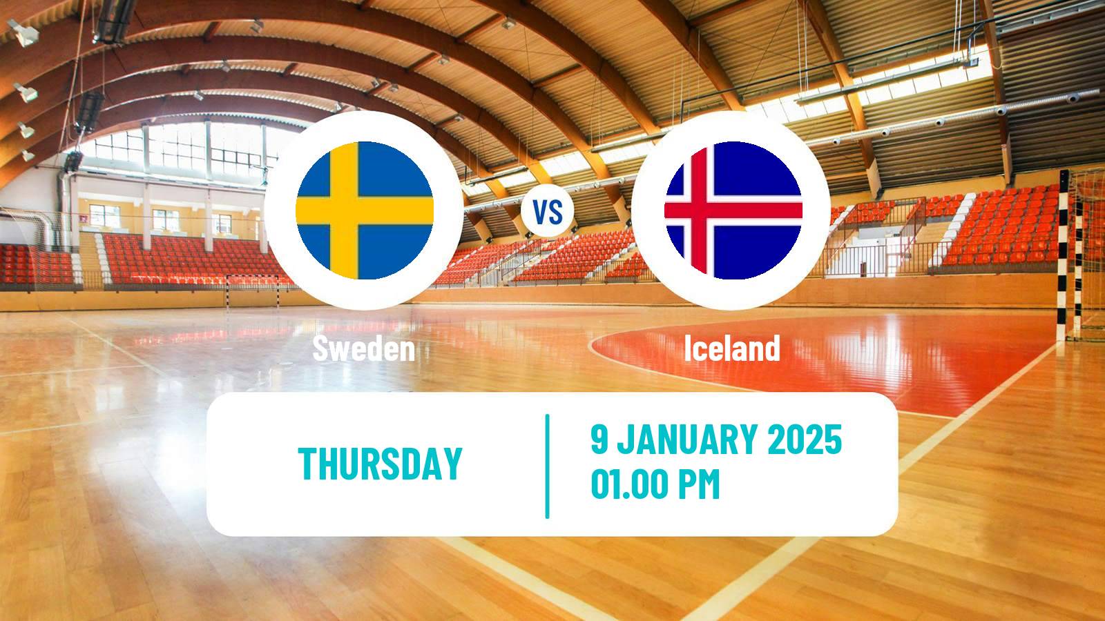 Handball Friendly International Handball Sweden - Iceland