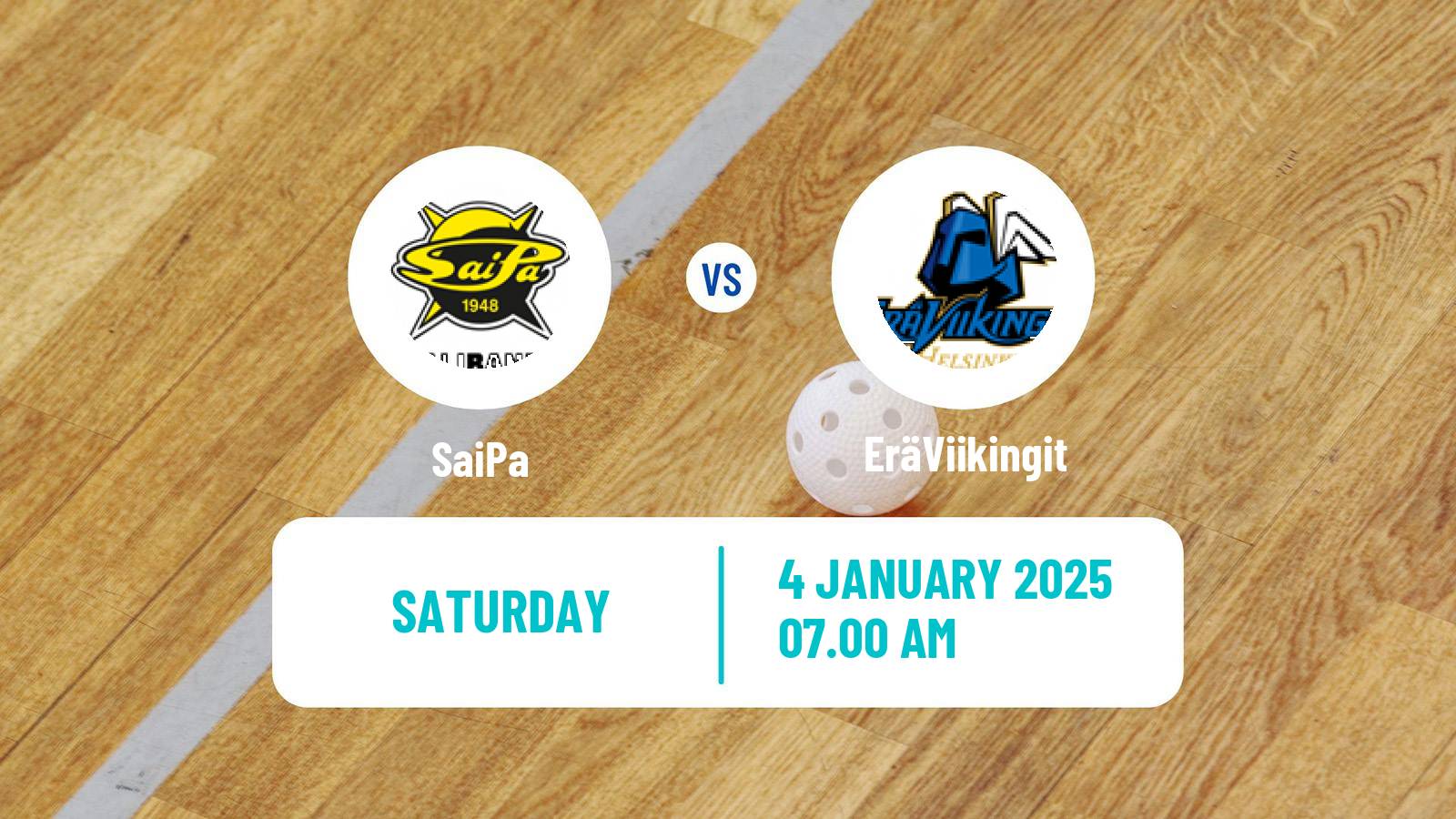 Floorball Finnish F-Liiga Women SaiPa - EräViikingit